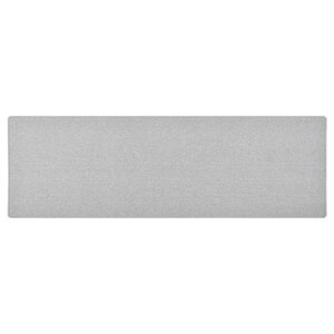 vidaXL Tapis de couloir Gris clair 80x250 cm