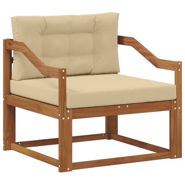 vidaXL Sofa de milieu extérieur Naturel