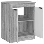vidaXL Armoire de salle de bain Sonoma gris 54 x 41 x 70 cm