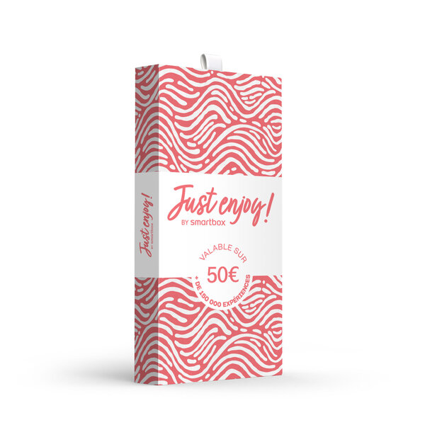 SMARTBOX - Coffret Cadeau Carte cadeau Just enjoy ! Relax - 50 € -  Multi-thèmes