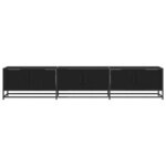 vidaXL Meuble TV Chêne noir 210 x 35 x 41 cm Bois d'ingénierie