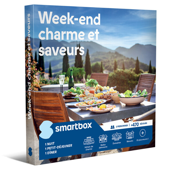 SMARTBOX - Coffret Cadeau Week-end charme et saveurs -  Séjour
