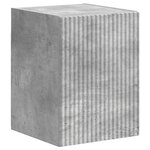 vidaXL Ensemble meuble TV 5 Pièces Gris béton Bois d'ingénierie