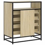 vidaXL Commode chêne sonoma 70x41x83 5 cm bois d'ingénierie
