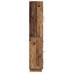vidaXL Ensemble de Meubles 2 Pièces Bois ancien 33 x 34 5 x 87 cm