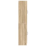 vidaXL Ensemble de Meubles 2 Pièces Chêne Sonoma Bois d'ingénierie