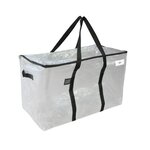 Pack and Move - Lot 16 Grands Sacs Déménagement transparent  Rangement Et Transport Ultra Résistant - Réutilisable - Poignées Solides - 100L