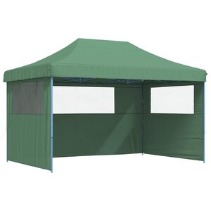 vidaXL Tente de fête 292 x 440 x 315 cm Vert Tissu Oxford
