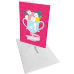 Carte Fête Des Mères - Coupe De Fleurs - Draeger paris