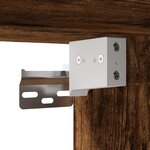 vidaXL Ensemble de meubles TV 2 Pièces Chêne fumé Bois d'ingénierie