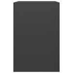 vidaXL Portant de bois de chauffage noir 60x40x60 cm acier