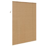 vidaXL Stores et Occultants Marron Clair 140 x 220 cm Bambou