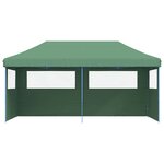 vidaXL Tente de fête 292 x 580 x 315 cm Vert Tissu Oxford