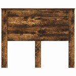 vidaXL Tête de lit Chêne fumé 135 cm Bois d'ingénierie