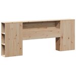 vidaXL Cadre de lit sans matelas 200x200 cm bois massif de pin