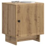 vidaXL Cabinet de chevet 2 pièces Chêne artisanal 43 x 34 5 x 50 cm