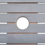 vidaXL Table de jardin pliable 160x85x75 cm Bois d'acacia massif