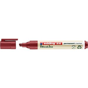 Marqueur Permanent 22 Ecoline Rouge 1-5 mm x 10 EDDING
