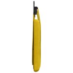 vidaXL Tête de lit suspendue Jaune Velours
