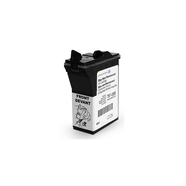 Pitney Bowes Pitneys Bowes DM55 Cartouche d'Encre Bleu 797-0SB