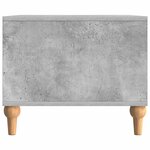 vidaXL Table basse Gris béton 90 x 50 x 40 cm Bois d'ingénierie