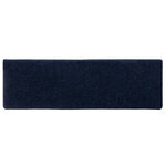 vidaXL Tapis d'escalier 15 Pièces Tissu aiguilleté 65x21x4 cm Bleu