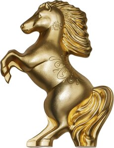 Pièce de monnaie en Argent 1000 Togrog g 31.1 (1 oz) Millésime 2026 Shaped Lunar Year WILD HORSE (PRÉCOMMANDE)