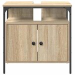 vidaXL Meuble de Lavabo de Salle de Bain Beige 60 x 30 x 60 cm