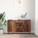 vidaXL Buffet Bois Ancien 100 x 36 x 60 cm Bois d'ingénierie