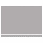 vidaXL Auvent Gris clair 4 5 × 3 m Polyester et métal