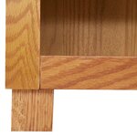 vidaXL Armoire avec stockage Marron Bois d'ingénierie