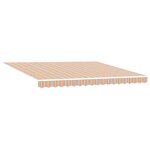 vidaXL Store Manuel Rétractable Rayure Multicolore 400x300 cm