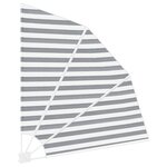 vidaXL Écran de confidentialité pour balcon Anthracite et blanc