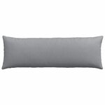 vidaXL Coussins de canapé 2 Pièces Gris clair 120 x 40 cm tissu