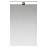 vidaXL Armoire Miroir de Salle de Bain Bois ancien 40 x 10 5 x 60 5 cm