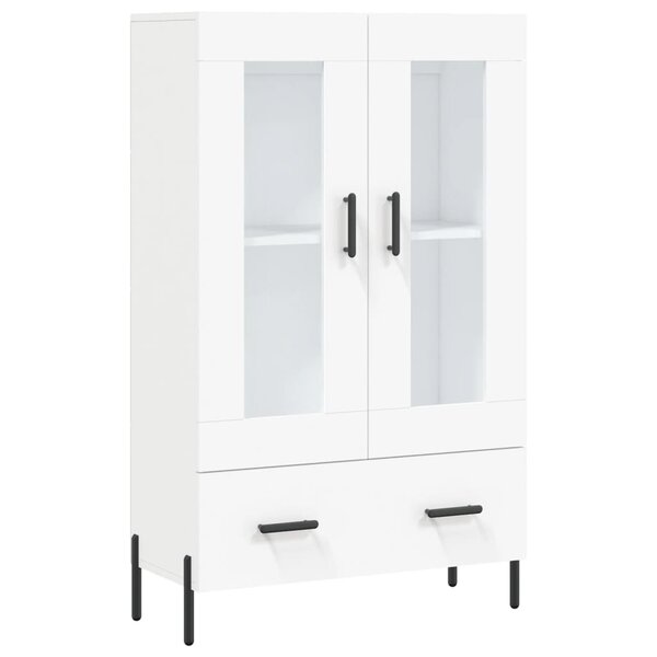 vidaXL Buffet haut blanc 69 5x31x115 cm bois d'ingénierie