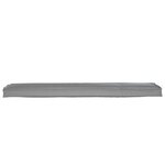 vidaXL Coussin de palette Gris 180 x 40 x 8 cm Tissu Oxford