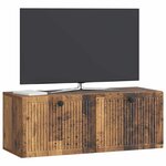 vidaXL Meuble TV mural Bois ancien 78 5 x 31 x 30 cm Bois d'ingénierie
