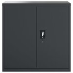 vidaXL Classeur anthracite 90x40x90 cm acier