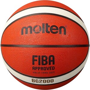 Molten B7G2000 - Ballon de basket d'entraînement en caoutchouc 12F