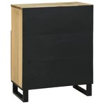 vidaXL Buffet Marron 60 x 33 x 75 cm bois de manguier massif