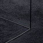 vidaXL Tapis OVIEDO à poils courts noir 200x280 cm