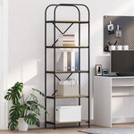 vidaXL Étagère chêne artisanal 60 x 30 x 183 cm Bois d'ingénierie