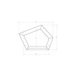 AXI Tableau noir Bois Marron