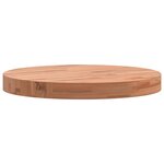 vidaXL Dessus de table Ø40x4 cm rond bois massif de hêtre