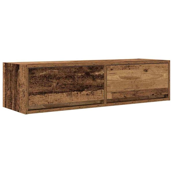 vidaXL Meuble TV Bois ancien 100 x 31 x 25.5 cm Bois d'ingénierie