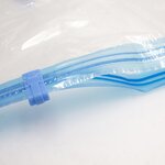 Pack and Move - Lot 6 Housses Rangement Sous Vide - Taille M 60 x 80 cm - Sac de Compression - Manteaux  Habils Ski - Moyen Format - Fermeture Zip