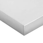 vidaXL Étagères murales 2 Pièces 100x40x3 cm argenté acier inoxydable