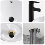 vidaXL Meuble de lavabo mural Sonoma gris 49 x 44 5 x 66 5 cm