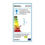 Lampe de bureau fluo MAULstarlet Noir MAUL